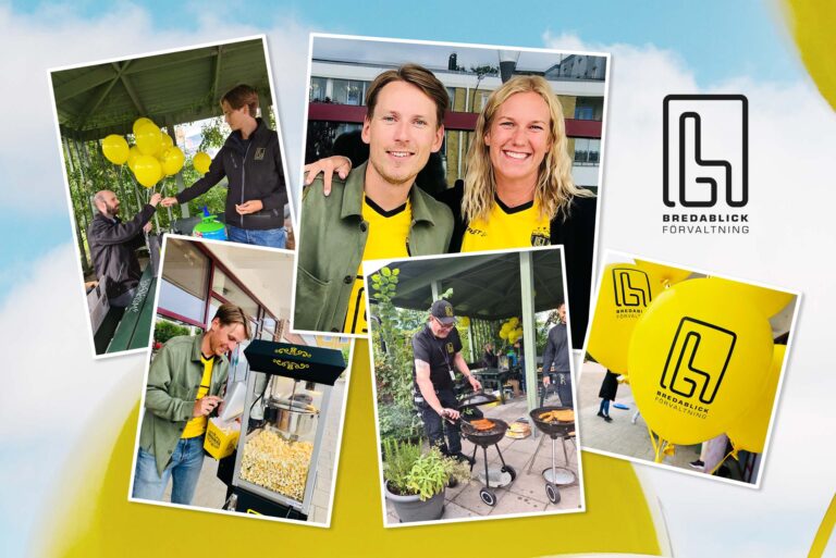 Bildcollage - Bredablick Förvaltnings familjedagar 2022