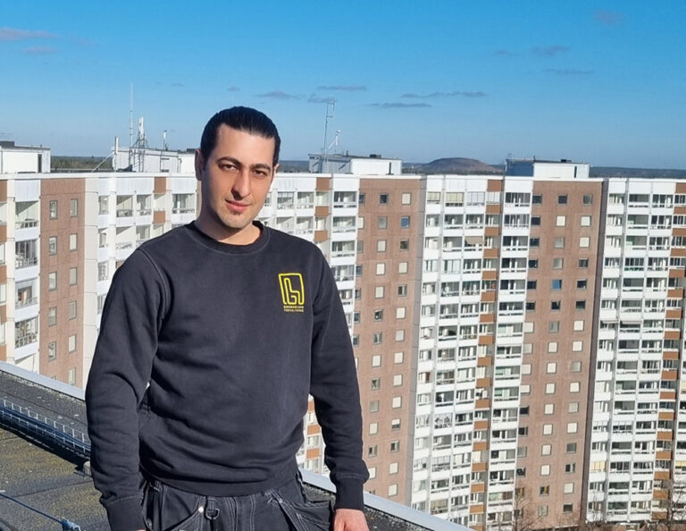 Hamed - fastighetsskötare på Bredablick Förvaltning