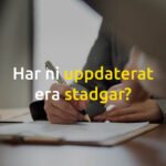En fråga om stadgarna är uppdaterade