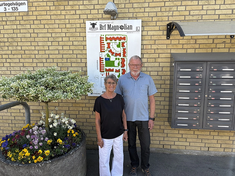 Representanter för Brf Magnolian.