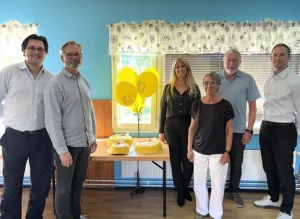 Brf Magnolian i Oxie firar 15 år som kund hos Bredablick!