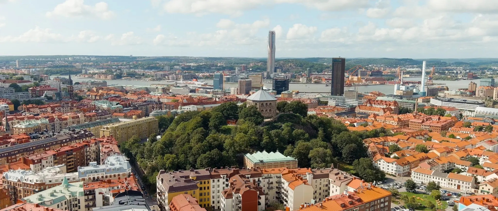 Fastigheter i Göteborg där många brf har ekonomisk förvaltning