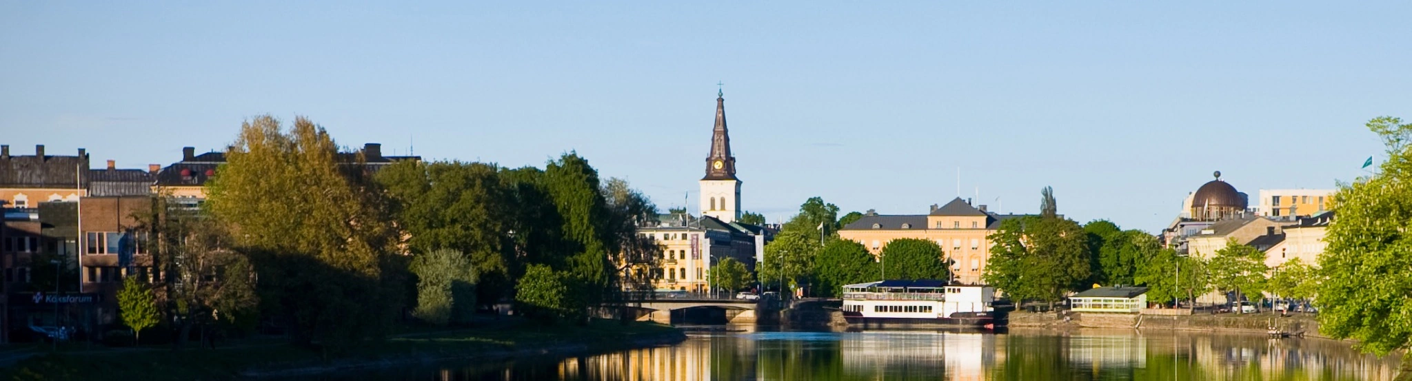 Vy över Karlstad
