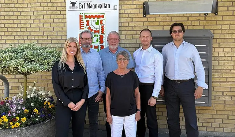 Kund inom teknisk och ekonomisk förvaltning - brf Magnolian