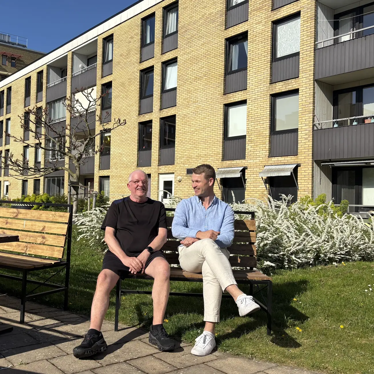 Bosse och Erik Brf Solstrålen som Bredablick förvaltar